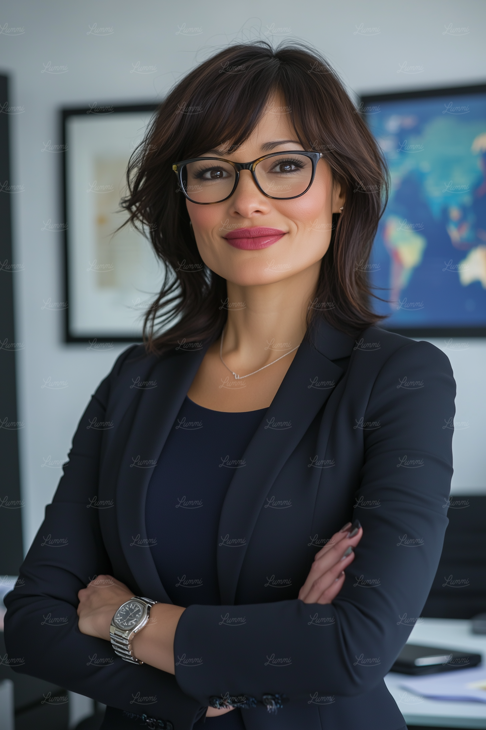 A person with a confident and reflective expression, symbolizing career growth and the application of strategic thinking from ticket buying to professional advancement.