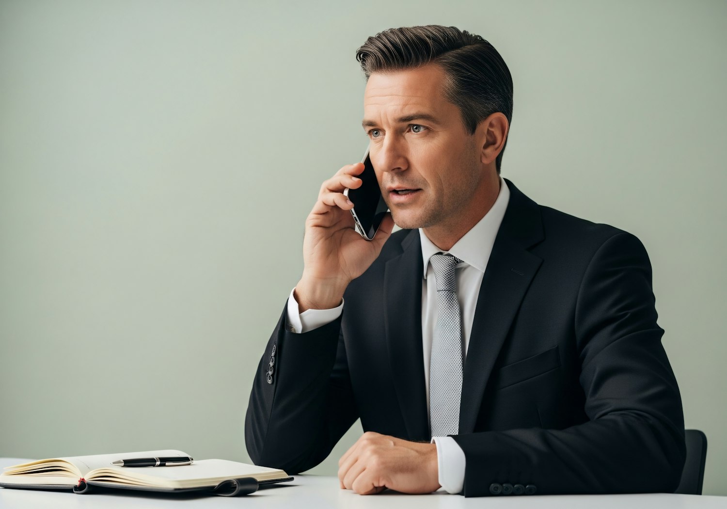 A sales professional actively listening to a client, illustrating the modern consultative selling approach focused on understanding and solving customer problems.
